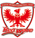 富士通红浪女篮logo