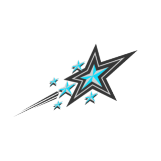 斯卡布罗射击之星logo