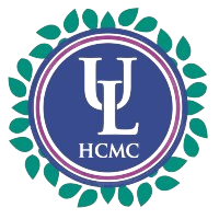 胡志明市法律大学logo